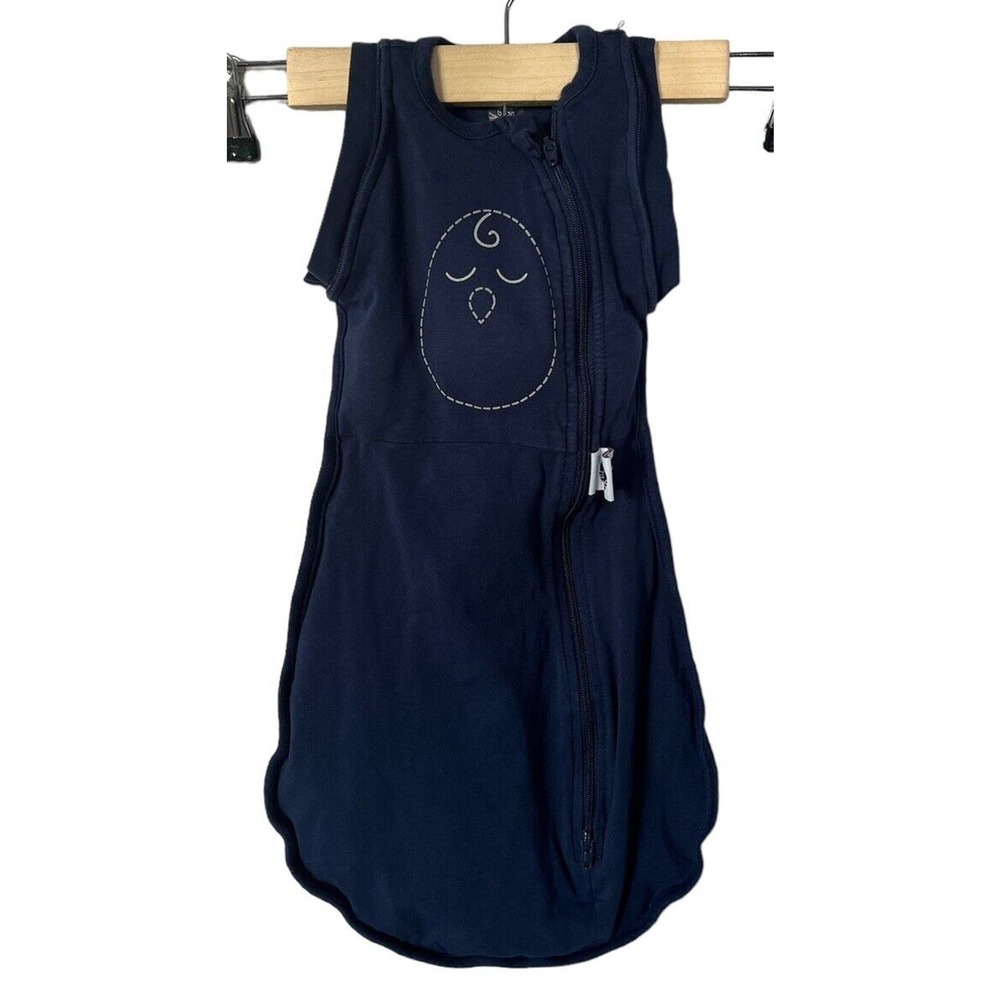Nested Bean Zen One Swaddle Navy 0-3M